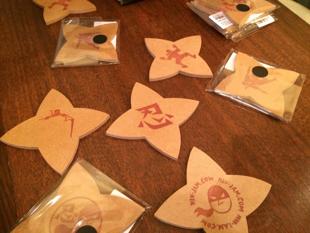 忍者コースター絵柄いろいろ