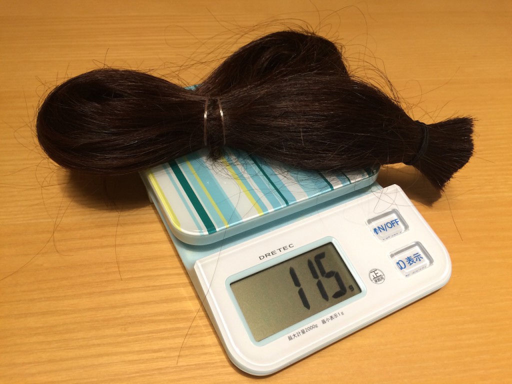 毛束115g